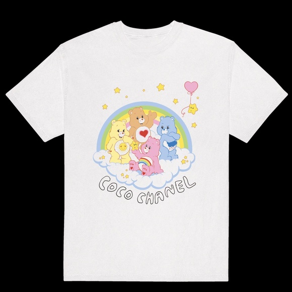 Coco chanel care bear shirt Clearance
